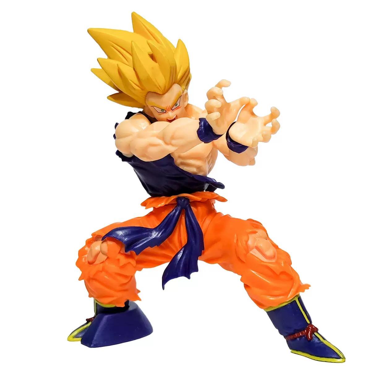 

Dragon Ball Z Kamehameha Son Goku Figure Super Saiyan Kakarotto 16CM PVC Action Figures Model Dolls Playthings designed for Children Gifts