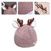 Trendy Woolen Hat Children Antlers Knitted Hat Christmas Hat Winter Halloween