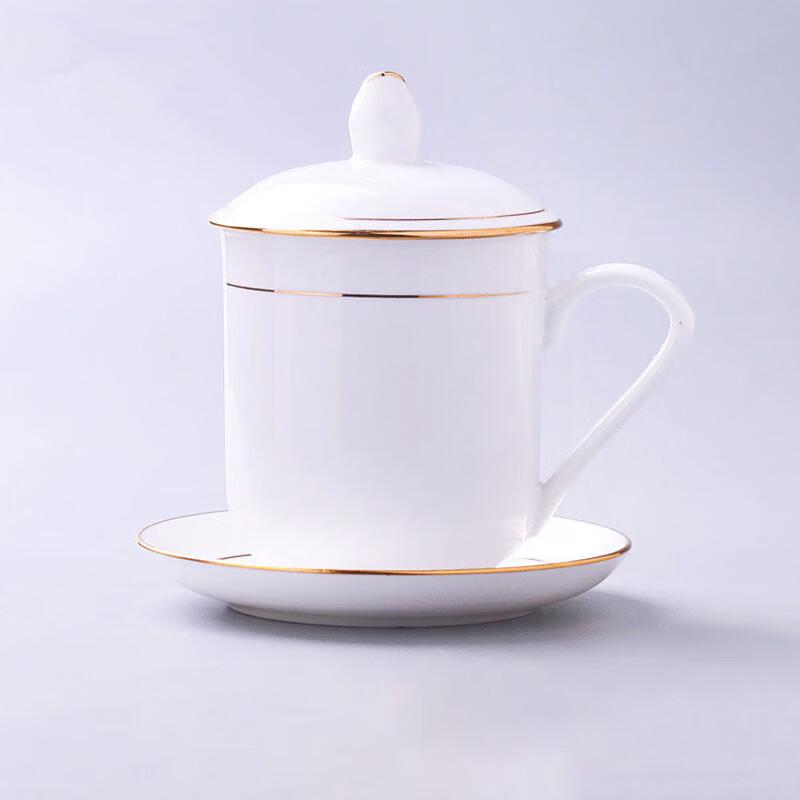 Ceramic Bud Cup with Saucer