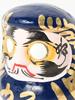 [BEAMS JAPAN] Fukushima Shirakawa Daruma Souhonpo x BEAMS JAPAN Special Order Indigo Daruma 25cm Indigo - Arts, Crafts & Toys