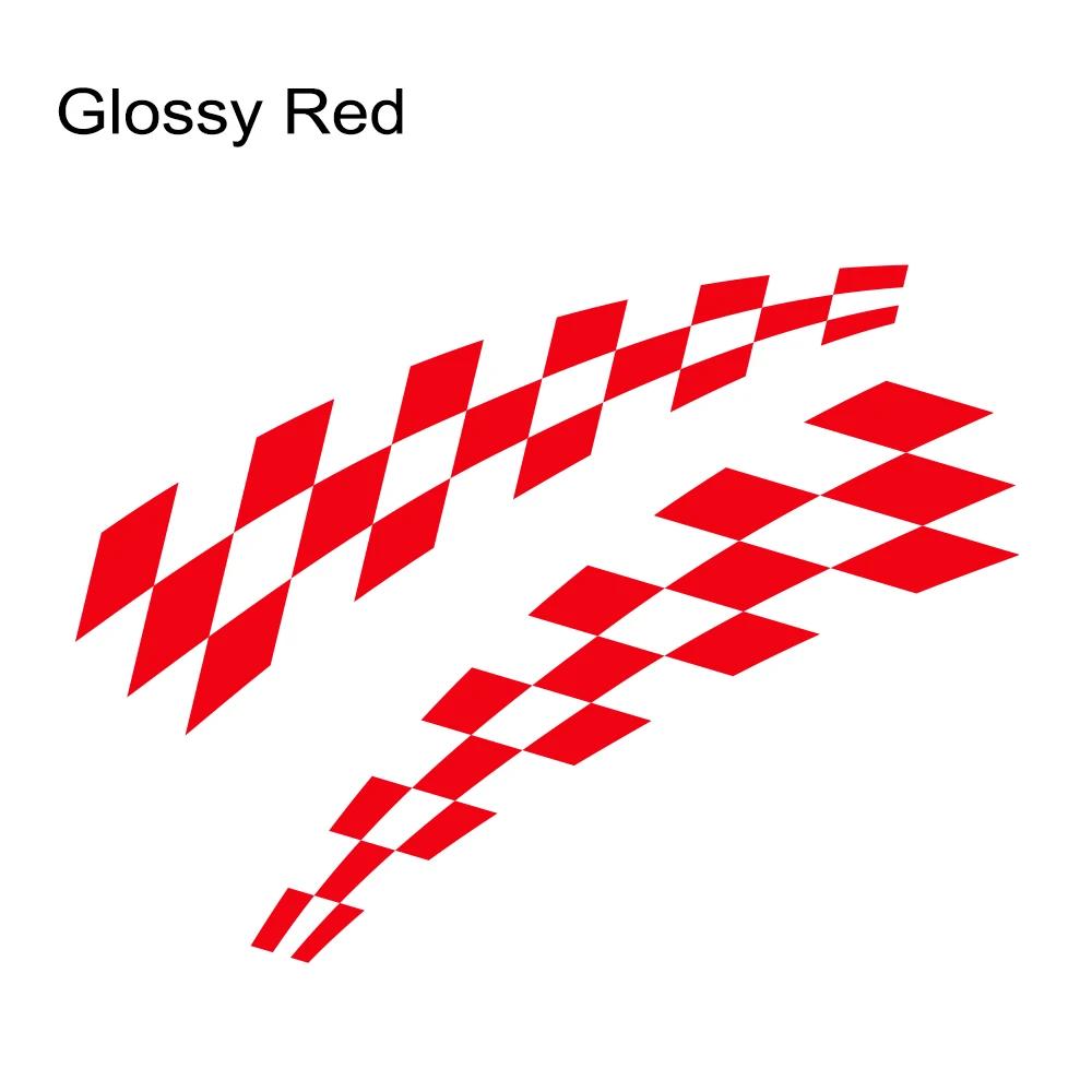 2PCS Car Side Body Door Stickers For Renault Clio RS R.S. MK2 3 4 Racing Flag Style Vinyl Decals Auto Decor Stickers Accessories