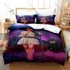 Personality Amy Winehouse Fans Gift Bedding Set New Duvet Cover Pillowcase High Quality Bed Set For Jazz & Soul Music Lovers Ret