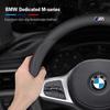 För BMW M Bilrattöverdrag G20 F11 E87 F30 F10 x3 G01 x5 F40 F16 M3 X1 X7 1 3 5 7-serien Läder Halkfria Tillbehör