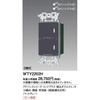 Panasonic Advance Series Link Plus Flush Double Switch 2-Wire Master Receiver Matte Gray WTY2202H