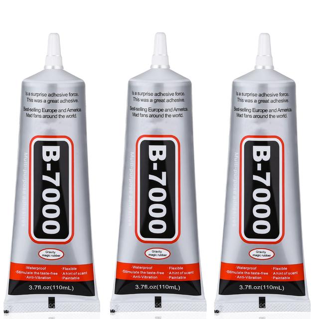 B7000 Transparent Glue Repair Mobile Screen Glue T7000 Black Waterproof Jewelry Craft Glue B7000 Super Strong Instant Adhesives