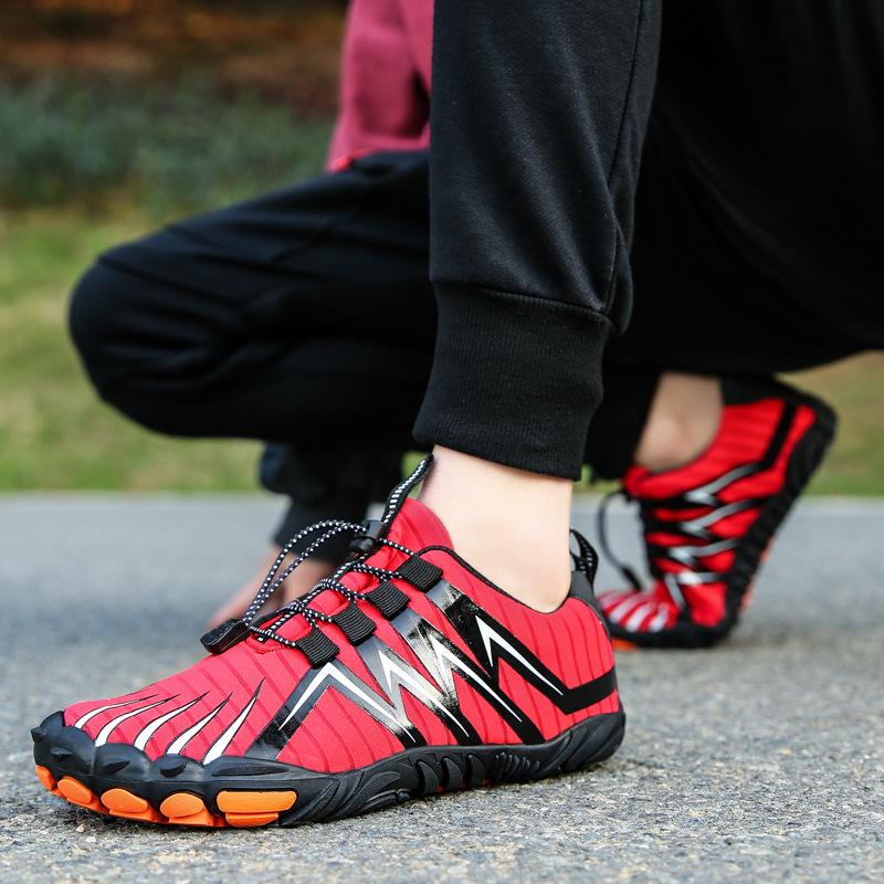 Strandschuhe Lässige Bachschwimmschuhe Leichte Zehenschuhe zum Waten Outdoor-Wanderschuhe