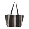 Large Capacity Stylish Women's Canvas Tote Bag For Commuting In Fresh Colors