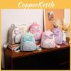 Baby Girl Backpack Pu Material With Glitter Sparkle For Preschool Kids