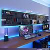 E-sports Pegboard Wall Display: DIY Headphone, Keyboard, Jay Chou Photo Storage, Punch-Free Mount Rack