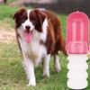350ml Silicone Pet Outdoor Travel Portable Folding Drinking Water Bottle Kettle for Dogs Cats