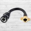 Pasotim 2X Truck Air Tank Air Intake Connector Connection Pipe Truck Air Pipe Dust