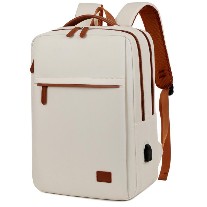 TS JYL laptop bag,Cross-Border Backpack Men Travel Simple Student Women Laptop Backpack