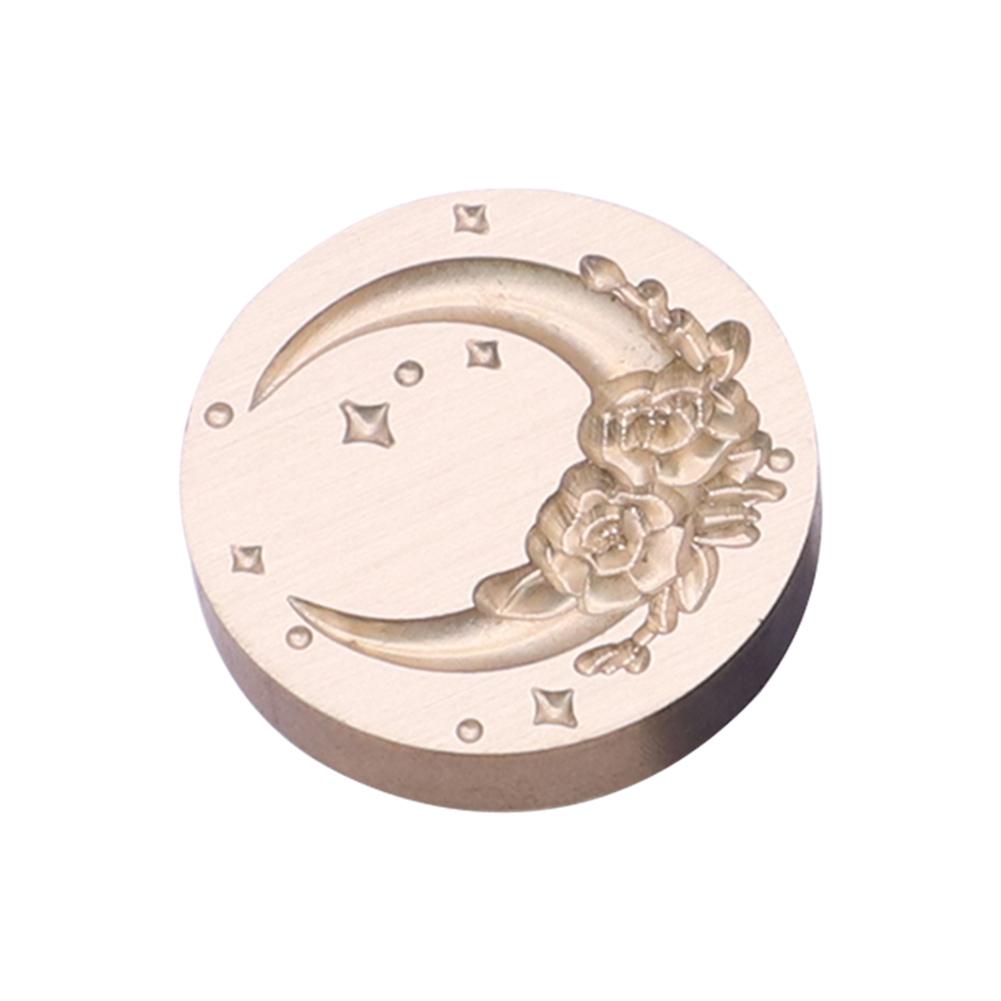 Sealing Wax Copper Head Classic Retro Special-shaped Enamel Wax Head Invitation Envelope 3D Stereoscopic Relief for Wedding Card