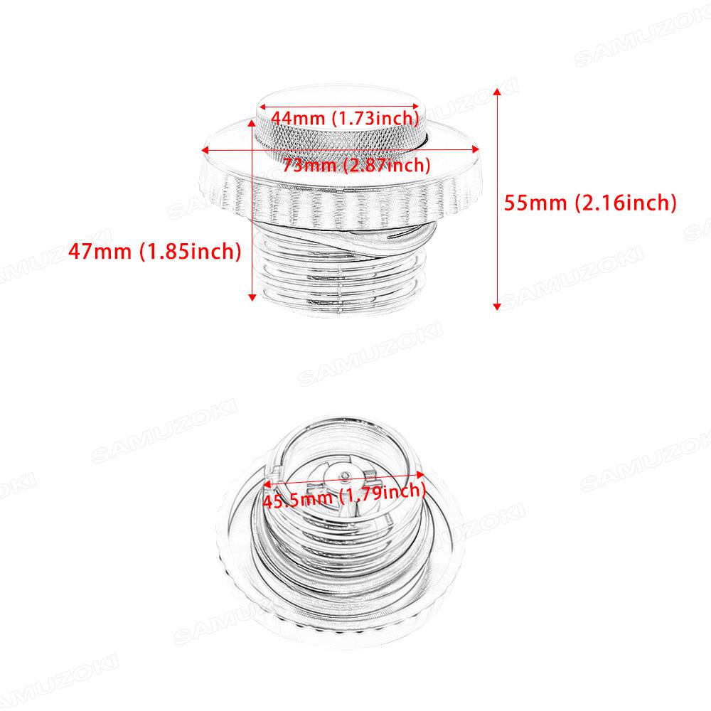 Motorcycle Black Pop Up Fuel Tank Cap Right Hand Thread Reservoir Gas Cap For Harley Dyna Softail Fatboy Touring Sportster XL883