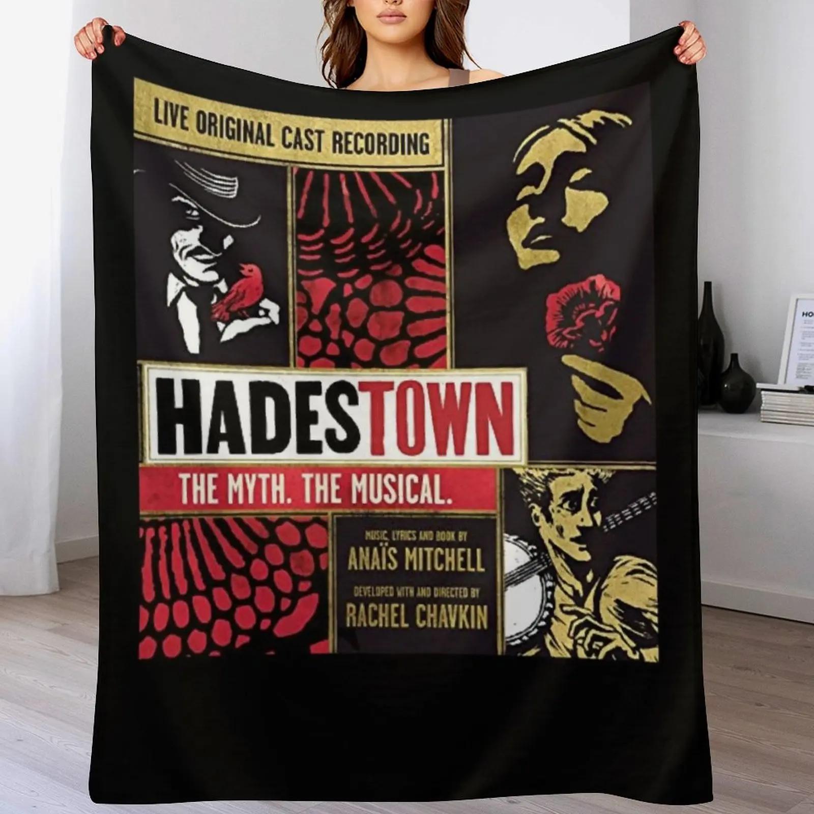 Hadestown - Hadestown flower - Hadestown The Musical Throw Blanket Beautifuls Vintage for sofa For Decorative Sofa Blankets 30x40in