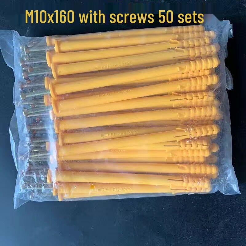 M6 Plastic Expansion Tubes & Wall Plugs for Self-Tapping Screws (6mm & 8mm)