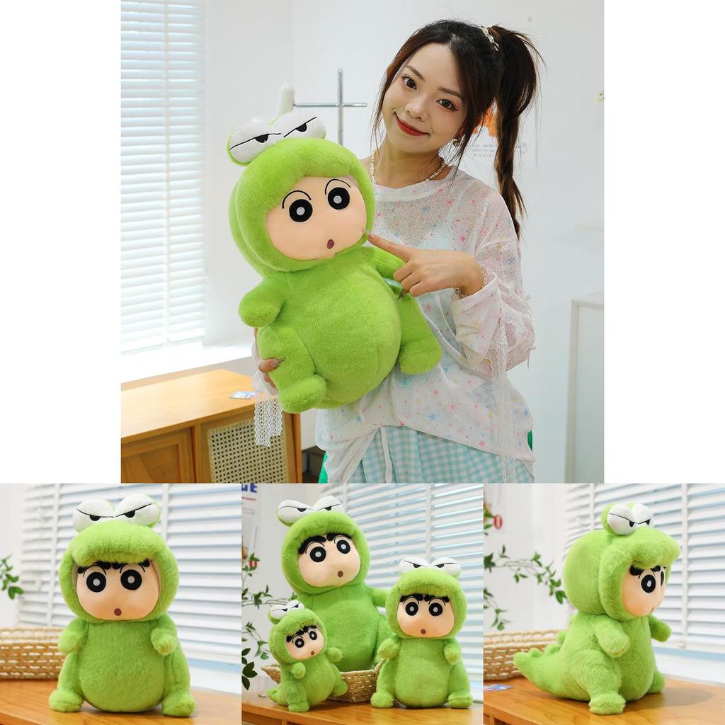 Crayon Shinchan Plüschtier Kindergeschenk Kurzer Flor Baumwolle Für Jungen Und Mädchen Mit Krokodil-Design