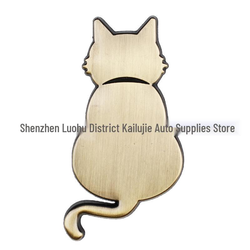 3D Cute Cat Car Sticker - Scratch Cover & Decoration