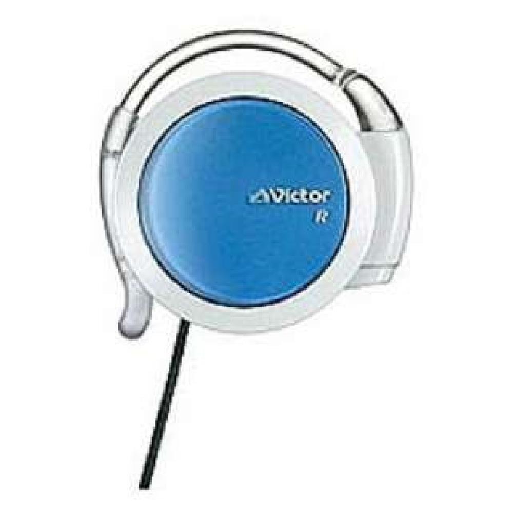 

JVC бело-голубые HP-AL202-WA Закрытые накладные наушники, охватывающие уши, &