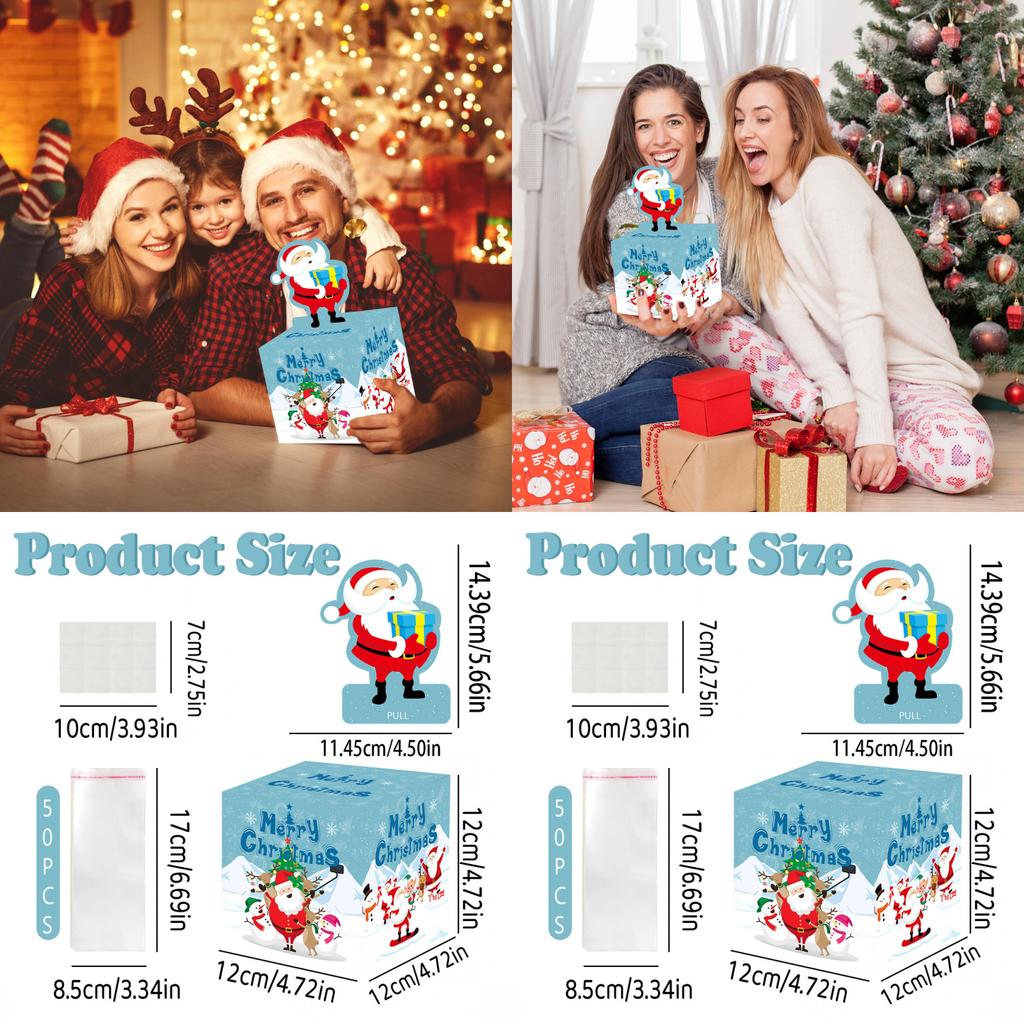 Christmas Santa Theme Party Supplies With Paper Decor For Celebrations And Gift Exchanges