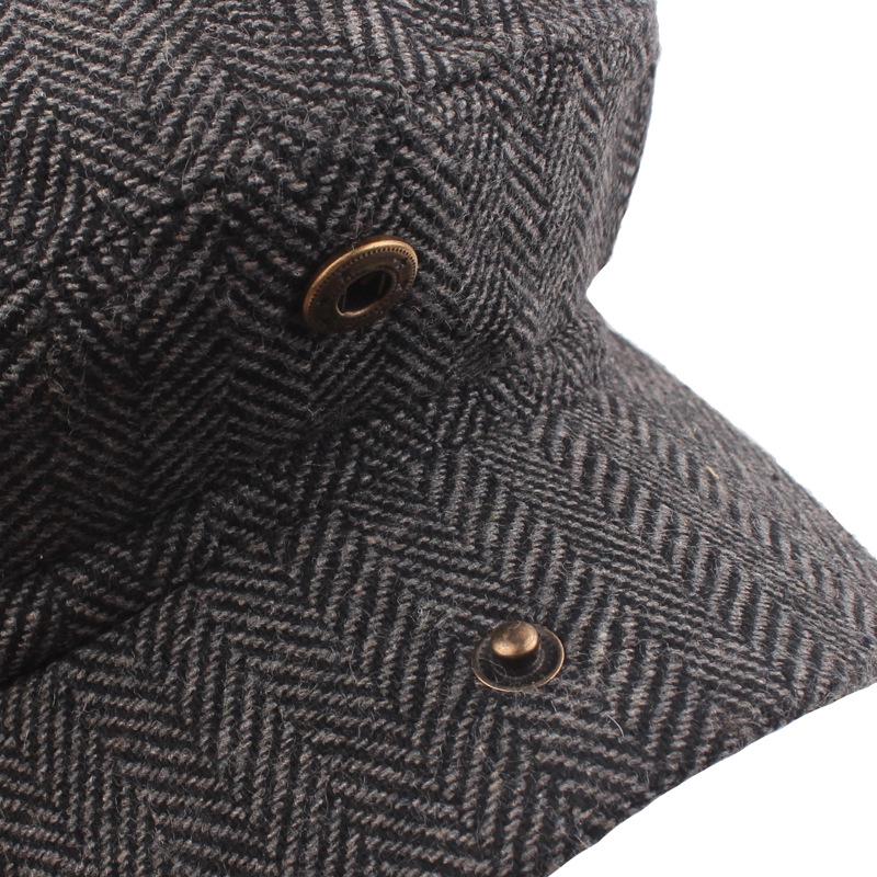 Casquette octogonale de newsboy Gang Sanglant Rasoir: Béret Automne/Hiver pour Jeunes Artistes