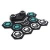 Electronic Drum Set Simulation Sound USB Rechargeable Silicone Roll Up Drum Practice Pad with Foot