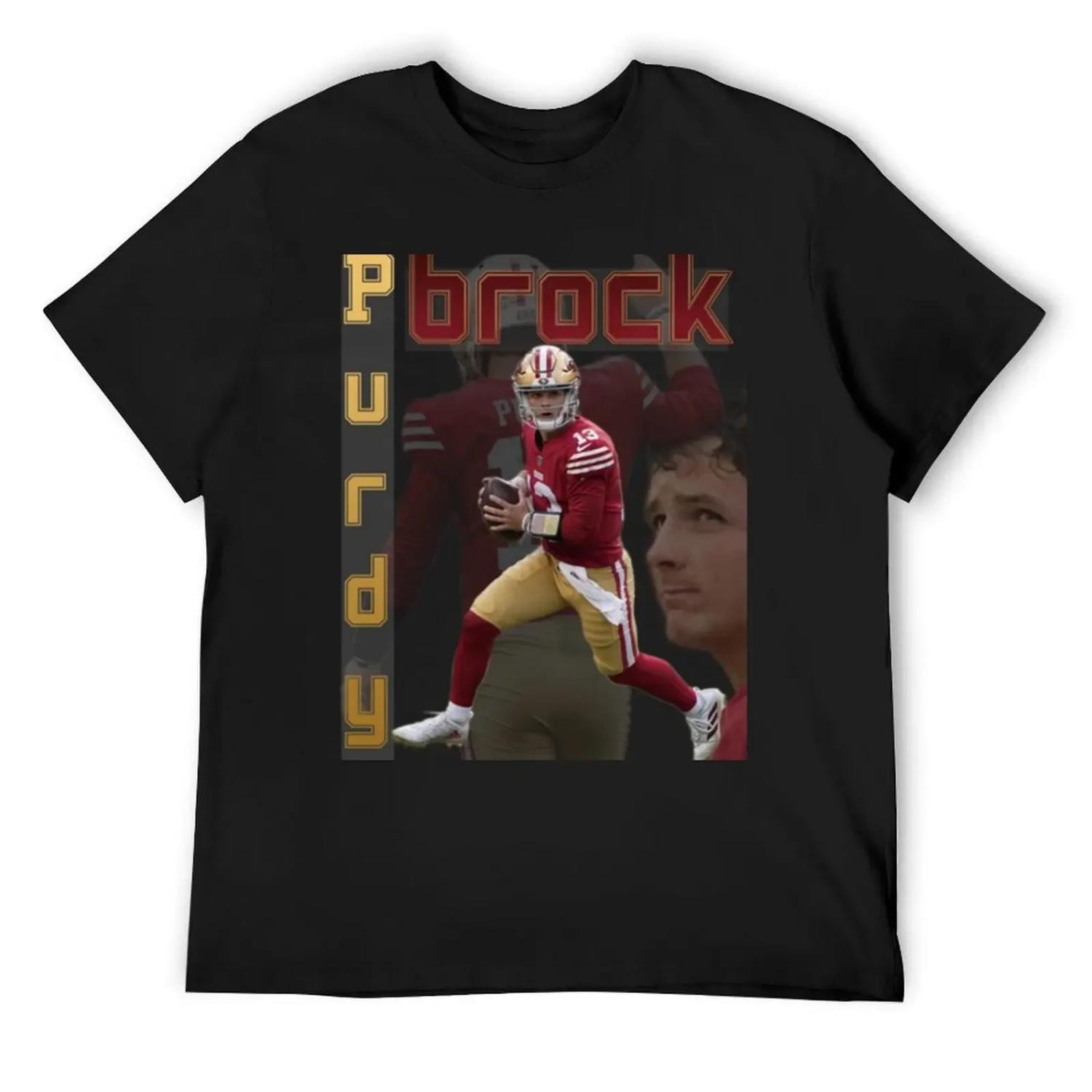 

Brock Purdy 13 T-Shirt basketball graphic tees funny costumes luxury t-shirt cute clothes mens graphic t-shirts anime XXXXXL чорний
