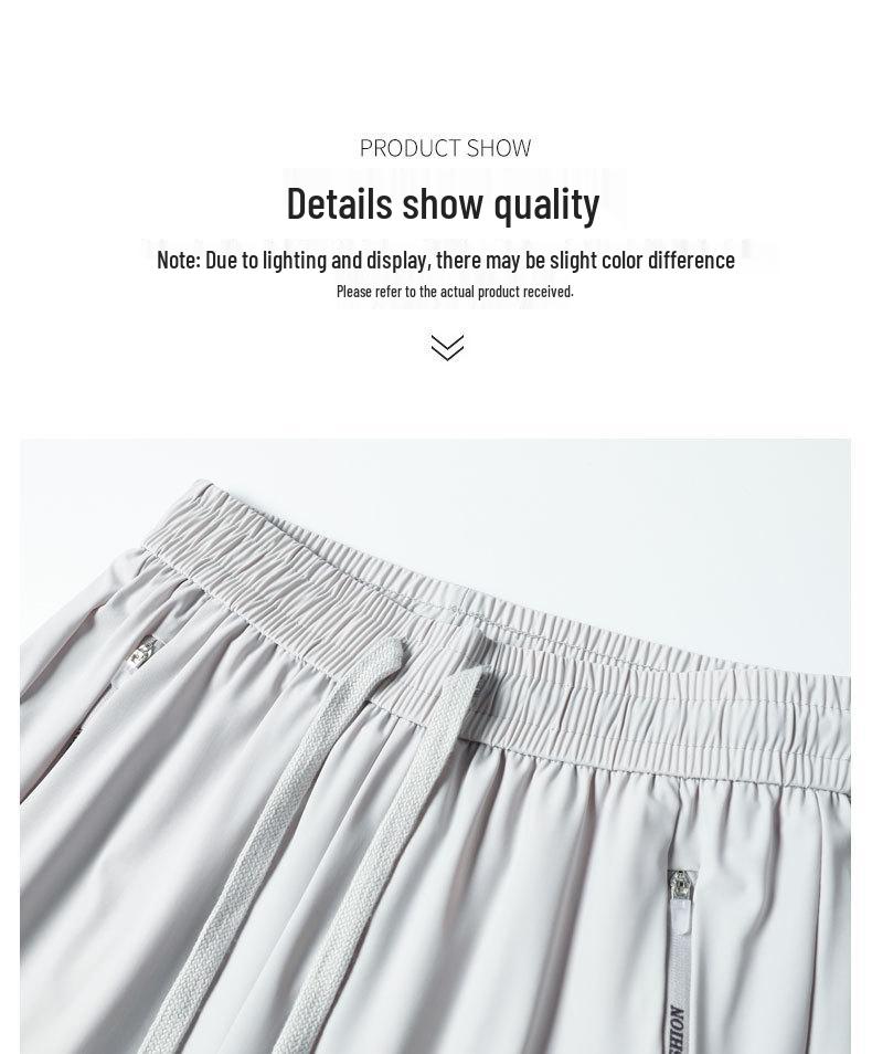 Women's 2025 Lightweight Quick-Dry Ice Silk Pants: Breathable, Sun-Protective, Casual Outdoor Sportswear