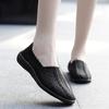 Summer Moccasin Beach Shoes Women Black Casual Weave Slip on Braided Blue Flats Sneakers Plus Size