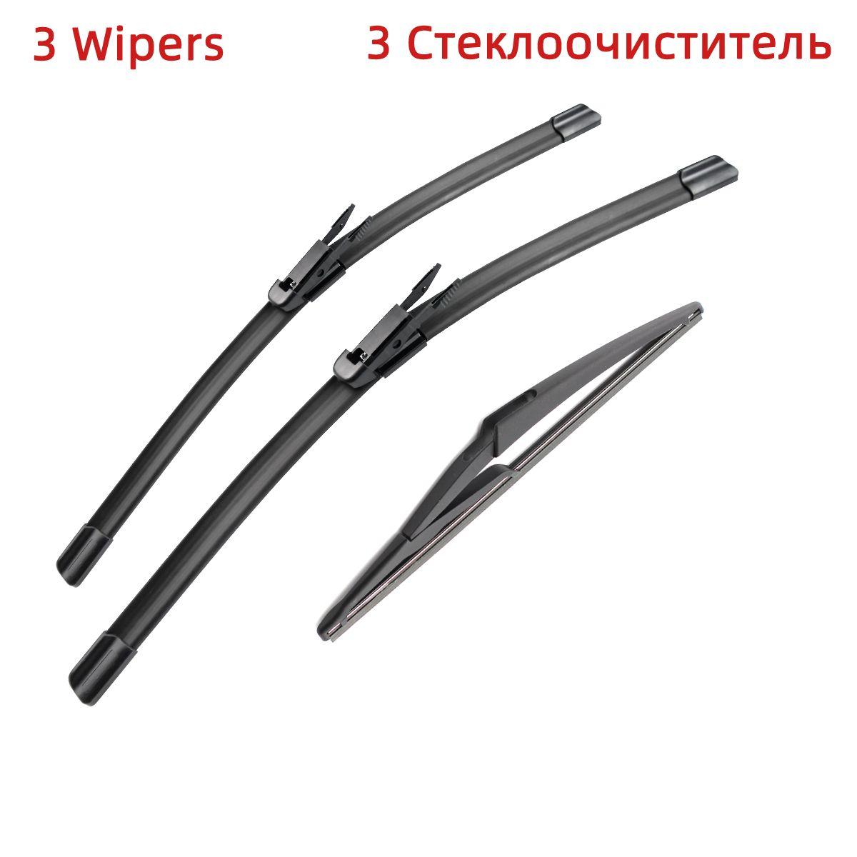 

3 шт. щетки стеклоочистителя для Benz R Class W251R 2006-2017 28 21 12 подходят для переднего лобового стекла, щетки для окон, резак, аксессуары