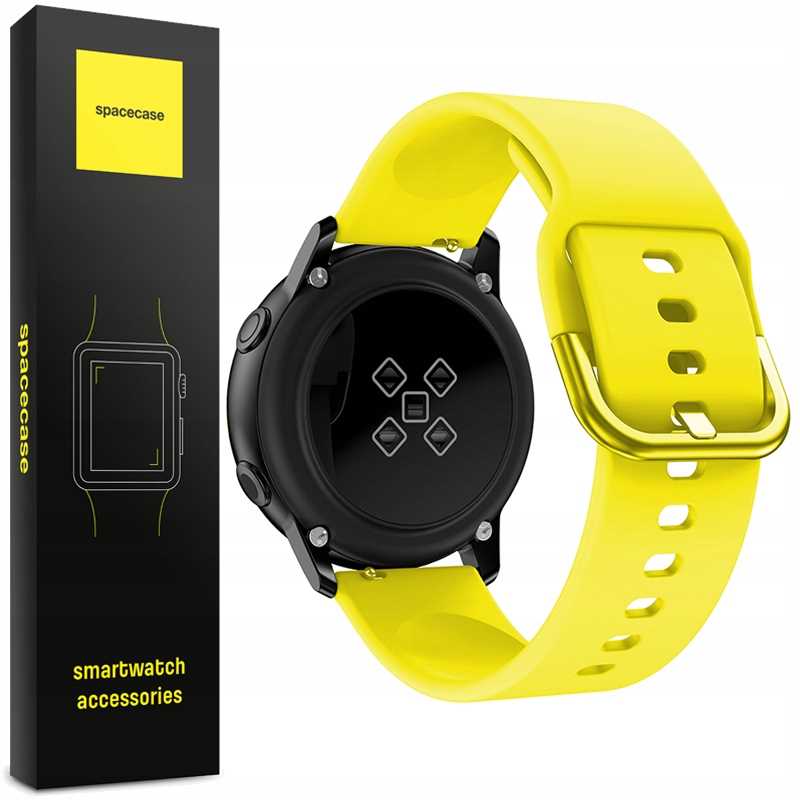 Sc Silicone Band 22Mm Yellow