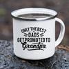 Original Breakfast Cups To Sublimate World's Best Grandpa Print Creative Enamel Coffee Mugs Cup of Coffee Travel Mug Kawaii Beer