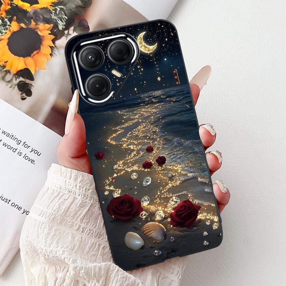 For Tecno Pova 7 Pro 5G Case LJ8 Luxury Fashion Painted Cover Soft Silicone Phone Case For Tecno Pova 7 Ultra Pova7 5G LJ7 Shell