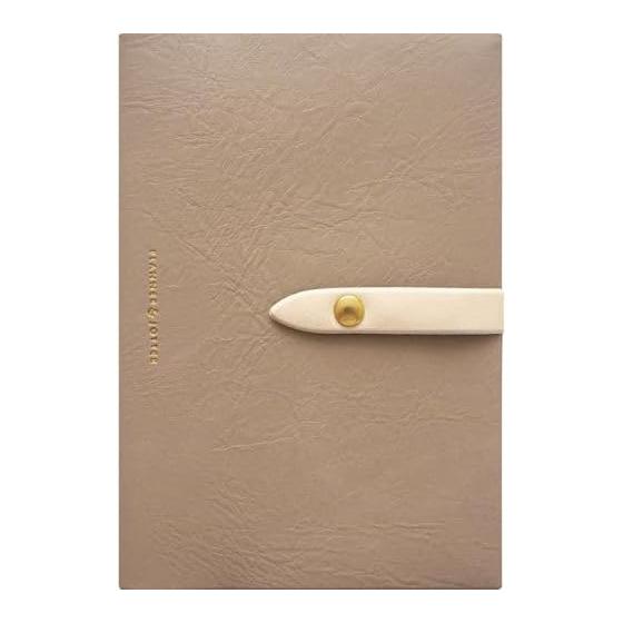 El Commune Matka Notebook Starting April 2025 B6 Weekly Left Randy Beige DR-WB-451