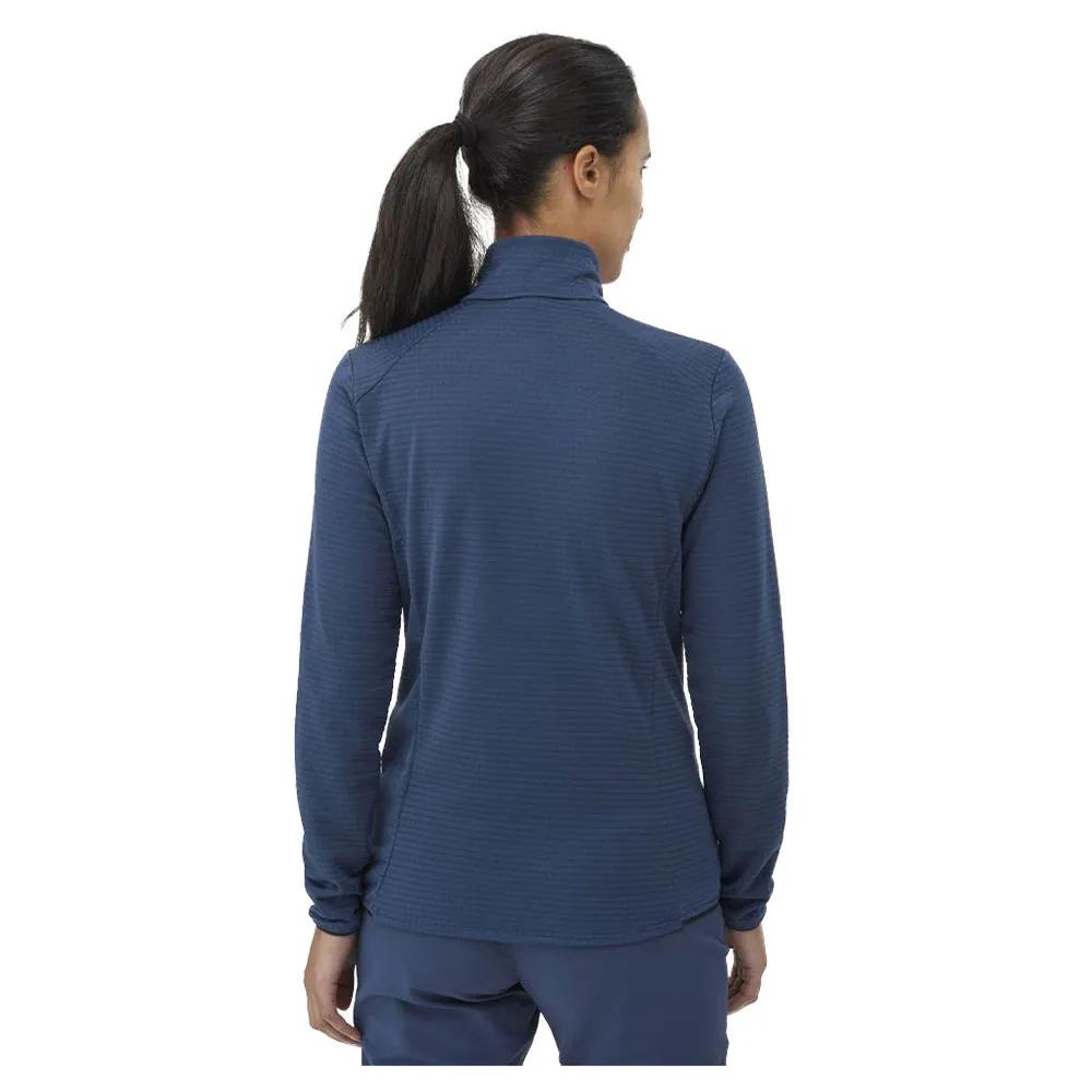 Millet Fleece Jacket with Half-zip Intense