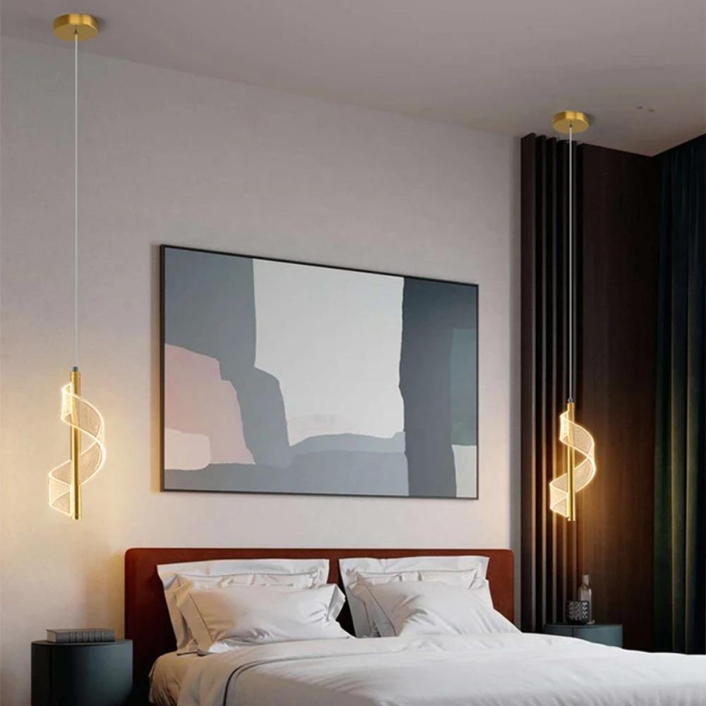 1 шт. скандинавские светодиодные подвесные светильники — фото 4