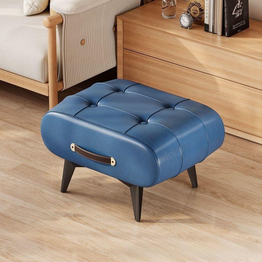 Modern Home Entryway Shoe Bench With Soft Upholstery For Kids Adults And Elderly