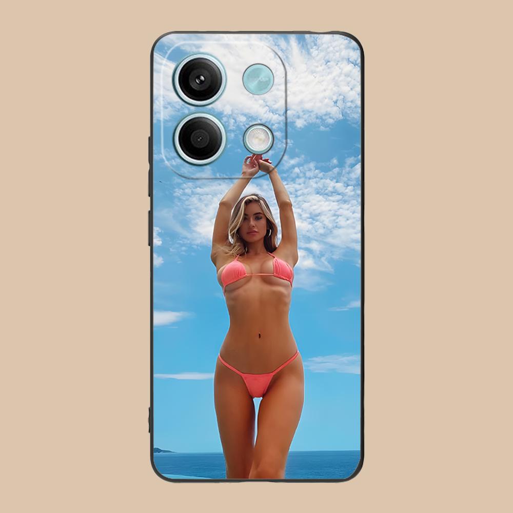 Hannah Palmer Matte TPU Mobile Phone Case for Xiaomi 15 14 13 12 Mi 11 T Ultra Lite Pro S X 5G Colorful Printing Cover