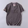 Foreign Trade Export Cut-off Cotton Washed Short-Sleeved T-shirt