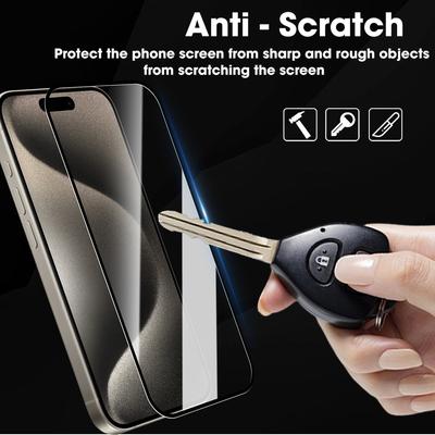 High-Definition Screen Protectors for IPhone 17 Air 17Pro 17 ProMax 9H Hardness Scratch-proof Tempered Glass for IPhone 17 16