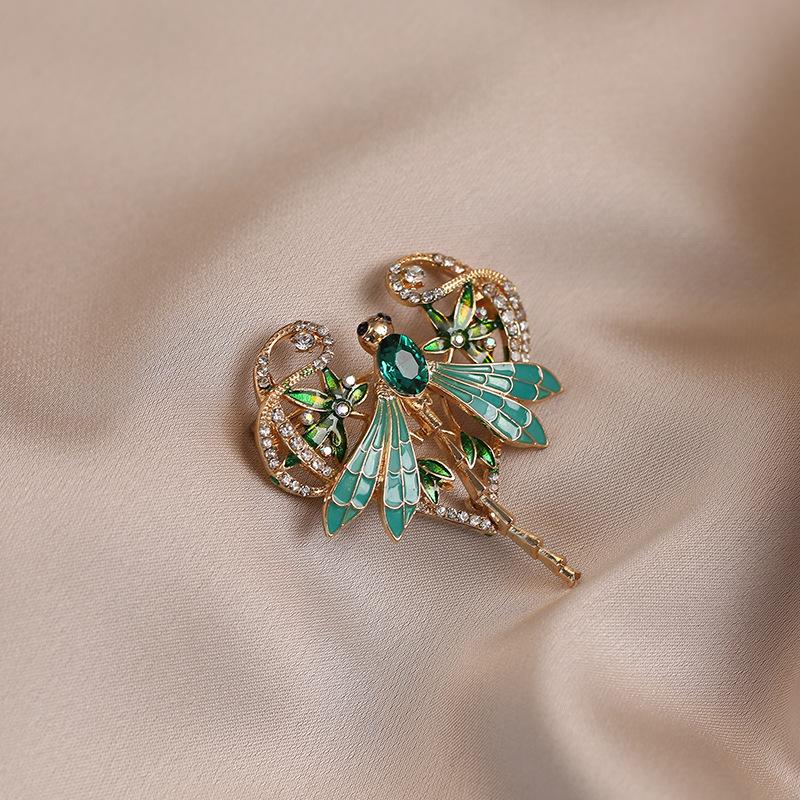 

1 Pc Fashion Exquisite Dragonfly Brooches For Women Clothing Coat Jewelry Accessries