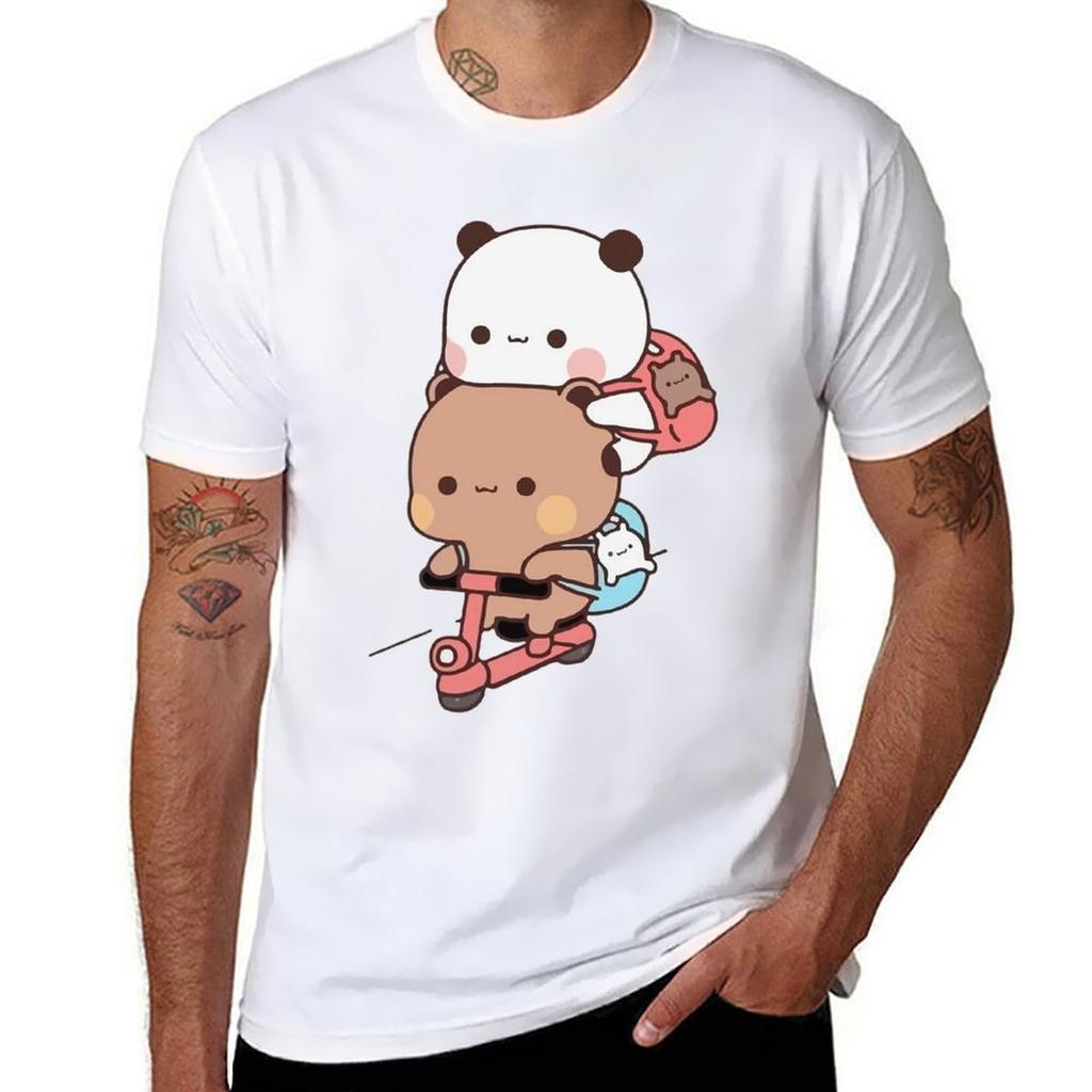 SKATING BUBU DUDU TShirt Relaxed Casual Short Sleeve Tee