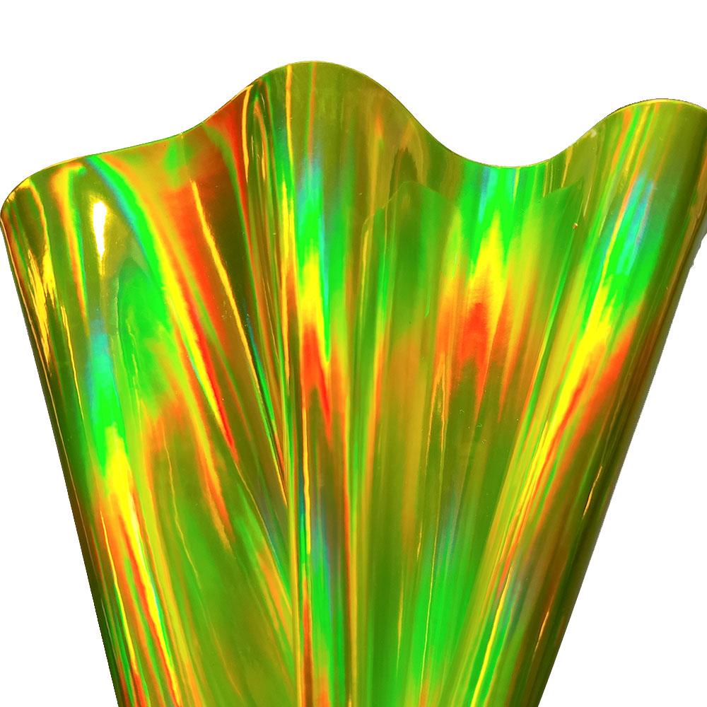 Hologram Iridescent Rainbow Mirrored Faux PU Leather Synthetic Laser Leatherette Fabric Craft Cloth DIY Bows Making Earring