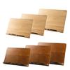 Wood Textbook Book Stand 6 Angles Adjustable Book Holder with Metal Page Clips for Music Scores Cook Recipe Tablet