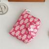 Cute Design Coin Purse Simplicity Style Catoon Pattern Korean Fashion Wallet Portable Size Multi-layer Card Holder For Girls