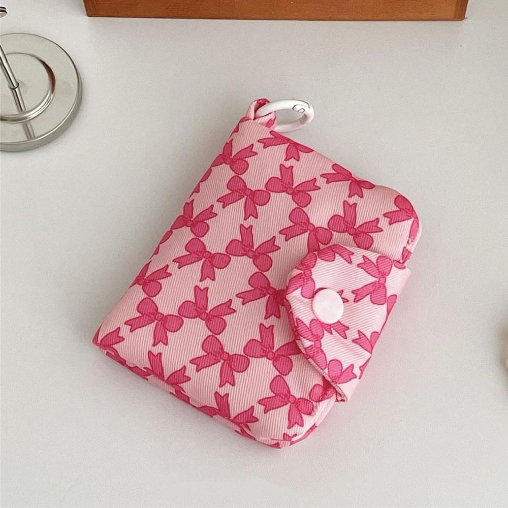 Cute Design Coin Purse Simplicity Style Catoon Pattern Korean Fashion Wallet Portable Size Multi-layer Card Holder For Girls