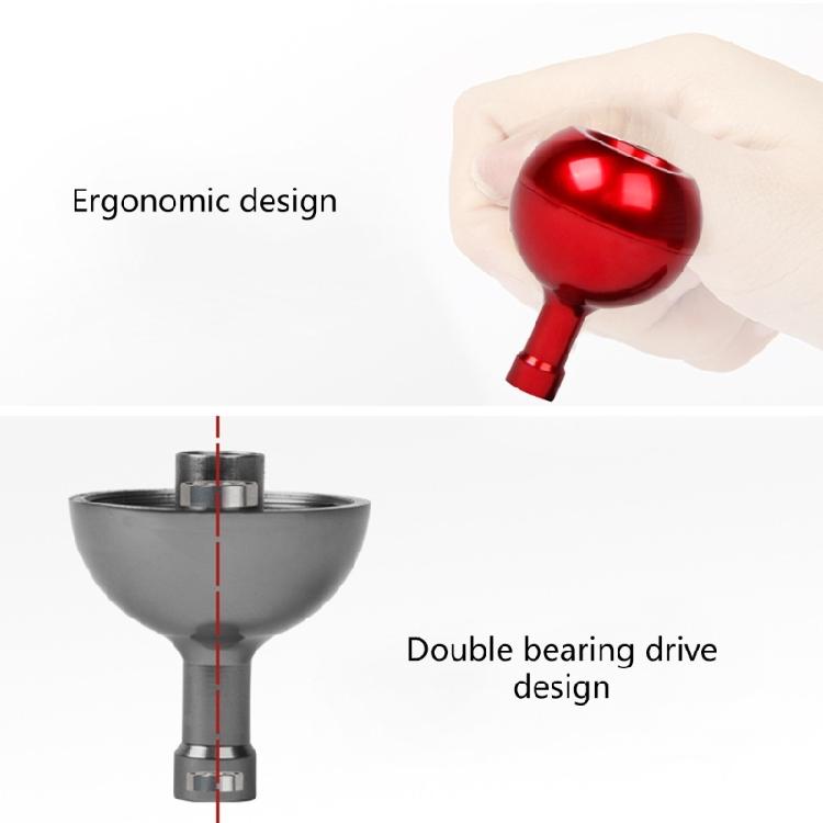 Carbon Fiber Fishing Reel Handle Baitcasting Aluminum Reel Knob Replacements