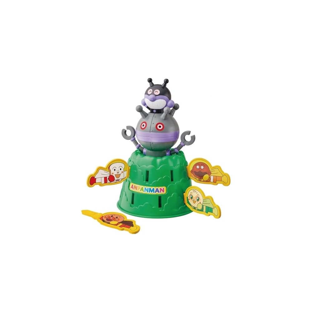 Anpanman Baikinman and Dadandan Action Figure Toy with Sound and Light Effects