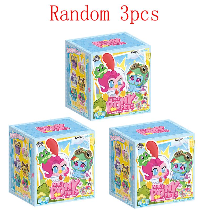 My Little Pony Click Mini Doll Series Animal Park Blind Box Kids Pendant Collectible Trendy Gift for Children Toy & Hobbies