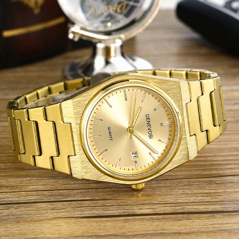 Elegant Watches For Men Women Waterproof Luminous Date Analog Watch Quartz Stainless Steel Woman's Fashion Wristwatch